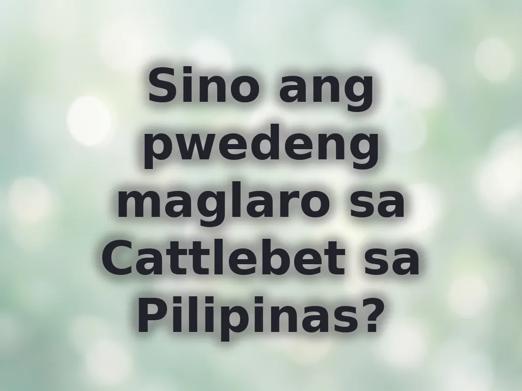 Mga panuntunan sa paglalaro