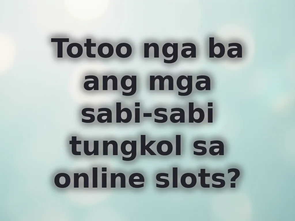 Casino Myths
